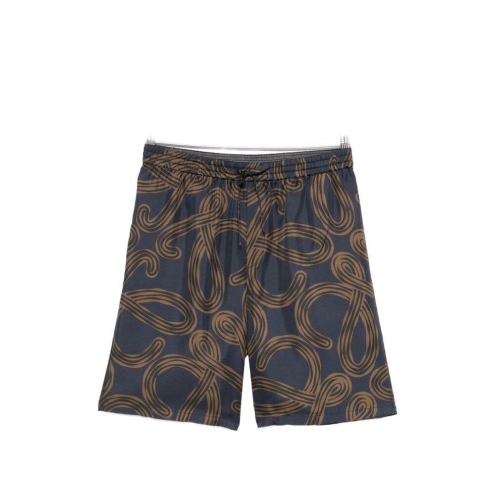 Loewe Paula's Ibiza Men Printed Silk Shorts